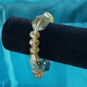 💎COOKIE LEE STRETCHABLE CRYSTAL BEAD BRACELET